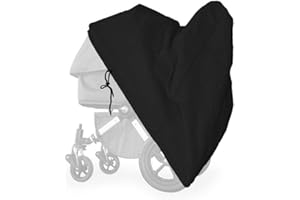 softgarage buggy softcush schwarz Abdeckung für Kinderwagen Cybex Platinum Priam Regenschutz Regenverdeck