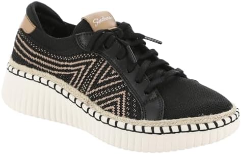 Skechers Modern Comfort Women's Wilshire Blvd-Bellevue Sneaker, Nero, 41 EU