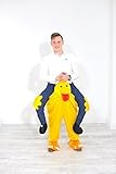 Carry Ride Me Costume Bavarian Beer Guy Teddy Mascot Trag mich Kostüm Shoulder (Chicken)