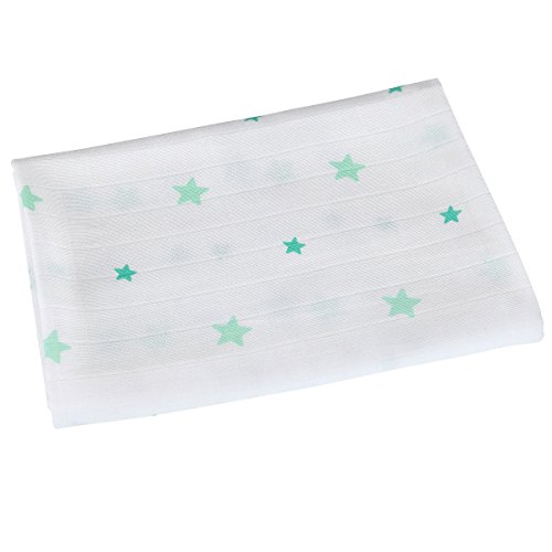 Preisvergleich Produktbild Mullwindel vorgewaschen 120x120cm Sterne