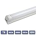 Produktbild OUBO Leuchtstoffröhre 60CM LED Lichtleiste T8 Tube 10W 4000K Neutralweiß Leuchtstofflampe mit Fassung Unterbau