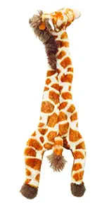 Ethical 5706 Skinneeez Giraffe Stuffing-Less Dog Toy, 14-Inch