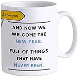 TIED RIBBONS New Year Gift for Boss, Collegues, Employees, Motivational Quotes Printed Coffee Mug(325 ml)