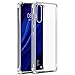 Produktbild SOOCX Huawei p30 pro case p30 heckschale airbag All Inclusive matt transparent silikon Softshell ultradünne case klar modedesign Kratzfest stoßfest telefonabdeckung (Color : Transparent)