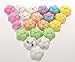 Bee Beautiful 50 X 10g Mixed Scents Mini Flower Bath Bombs - Mix 1
