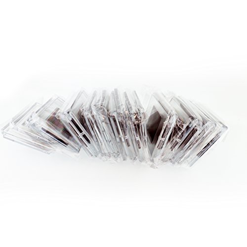 Stapel von 50 grossen Rohlingen Foto Bild Külschrankmagnete 70x45mm von Kurtzy TM - 3
