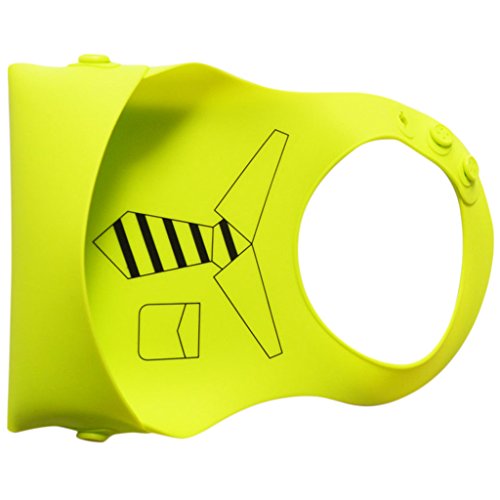 Niedlich Baby Lätzchen Silikon Wasserdicht Einfache Bereinigen Krümelfänger Blau  Hai Muster - 5