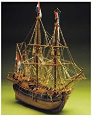 Sergal 790 Dutch Whaler Ship Model Kit – Easy to Assemble, Plank on Frame Hull Type, Precise Nautical Detailing, Ship Replica. DIY Interior Decor Accessory