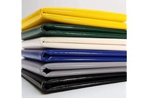 ‎AN-KO TRADING (2,5m breit) LKW Plane/PVC-Plane 680g /m² - 700g /m² - Meterware ohne Ösen, Gewebeplane Abdeckplane Schutzplane Industrie (Grau RAL7042)