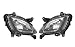 Auto Pearl - Premium Quality Car Fog Lamp Lights with Wiring kit and Switch For - Hyundai I10 Type-2 (O.E. Type) RS.1830.00