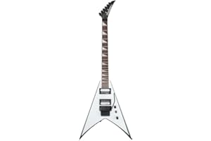 Jackson JS32 King V White w/Black Bevels - E-Gitarre