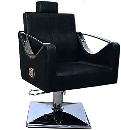Black Salon Chair Styling Fashion Barber Hairdressing 9850