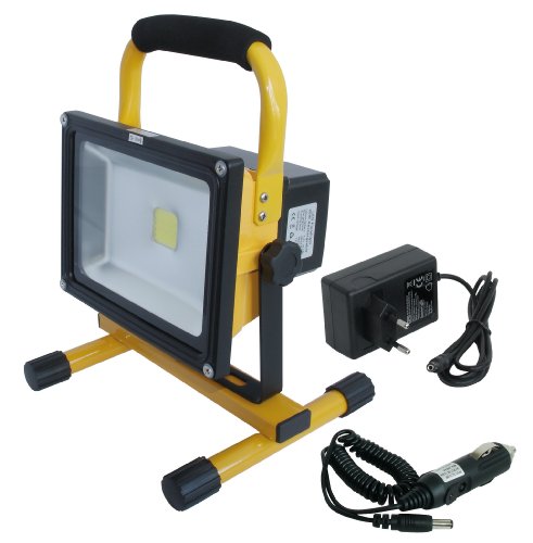 Ledino LED-Akkustrahler 20 W Li-Ionen Akku 8,8 Ah LED-FLA2009 - 2