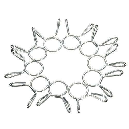 Preisvergleich Produktbild 10Pcs 10Mm Kraftstoffschlauch SchlUche Federklemmen Klemmen