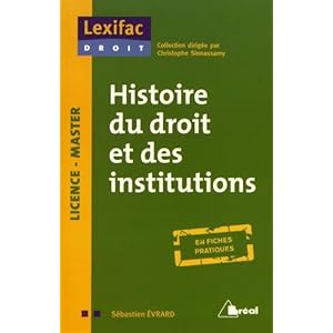 Histoire du droit et des institutions Livre en Ligne Histoire du droit et des institutions Livre en Ligne - Telecharger Ebook