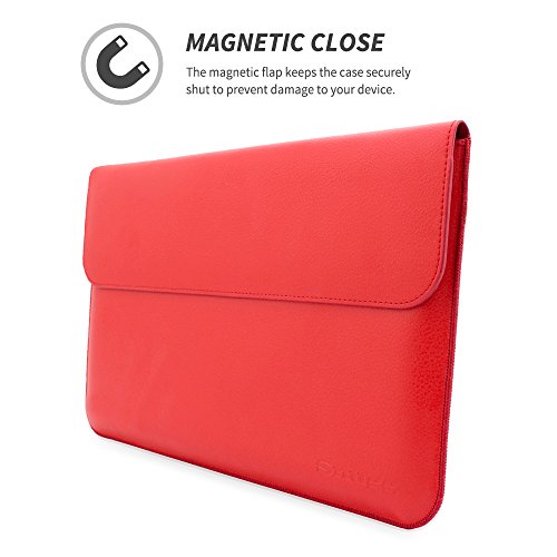 Surface Pro, Pro 4 und Pro 3 Sleeve (Rot), Snugg – Hülle mit lebenslanger Garantie für Surface Pro, Pro 4 und Pro 3 - 4