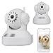 Produktbild NexGadget 720P WiFi Wlan IP Sicherheitskamera, Schwenk- und Neige- WiFi IP Sicherheitskamera, Plug/ Play Überwachungskamera mit Baby Monitor Video, 2-Wege Audio und Nachtsicht Funktion, Baby-Haustier-Video Monitor,Nanny Cam, Motion-Detection-P2P-Netzwerk-Kamera
