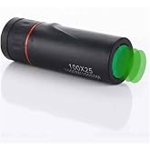 Alfalink 100x25 Zoomlu Y&uuml;ksek &Ccedil;&ouml;z&uuml;n&uuml;rl&uuml;kl&uuml; Tek G&ouml;zl&uuml; Monok&uuml;ler D&uuml;rb&uuml;n