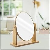 UNİCHROME El Aynası Masa Aynası Makyaj Aynası Ayarlanabilir Yuvarlak Makeup Mirror