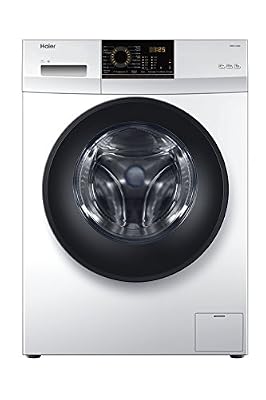 haier hw60-12829 machine à laver - chargement frontal - pose libre - blanc