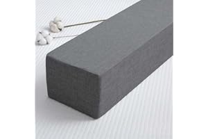 Madrassfyllare, Bed Gap Filler Bolster For Mattress Headboard Multiple Sizes Multicolor(Dark Gray,180x15x10cm)