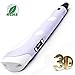 Produktbild 3D Pen 3D-Zeichnen und Kritzeln Erstaunliche Geschenk für Kinder 3D Drucker Stift zur Erstellung von dreidimensionalen Zeichnungen, Kunstwerken, Modellen, von Hand 3D Stift Druckerstift Pen 3 x 5=15M 1.75mm PLA enthalten (Lila)