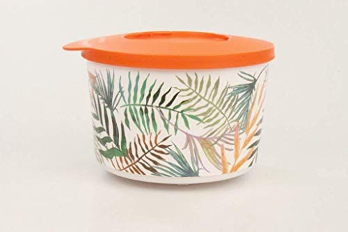 TupperwareIluminas 800ml Orange Tropical Holder Round Stock Keeping Illumina
