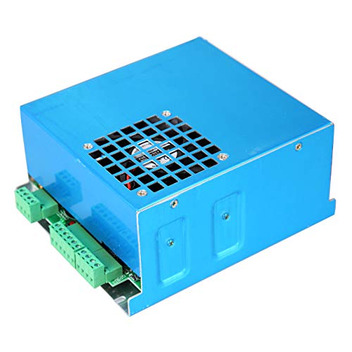 TryESeller CO2 Fuente de alimentación de láser 110V 120V para Láser Grabado Corte Máquina (40W)