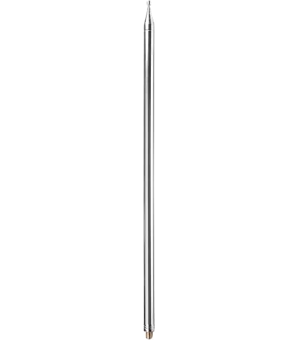 Antenne Fouet 2,5 M Acier Inox 304 - Pour Radio Ondes Courtes Portable JPC-7, Télescopique 10 Sections