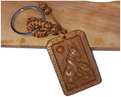 Lucky dog keyring - Chinese, Vietnamese astrology