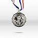 Produktbild 60 mm-Finition argent-Médaille de Basketball avec gravure