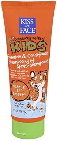 Kiss My Face Kiss Kids 2 in 1 Shampoo &amp; Conditioner Orange U Smart Body Care 8 fl. oz. 221665