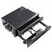 Universal Kit Drink-Cup Holder and Storage Box Car Double Din Radio Pocket