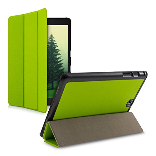 kwmobile Hülle für Samsung Galaxy Tab A 9.7 T550N / T555N / P550N – Smart Cover Case Tablet Schutzhülle Kunstleder – Ultra Slim Tabletcase Grün - 5