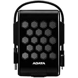 ADATA HD720 1TB USB 3.0 Waterproof/ Dustproof/ Shock-Resistant External Hard Drive, Black (AHD720-1TU3-CBK)