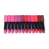 ROPALIA 24 Colors Matte Long Lasting Proof Lipstick Waterproof Lip Gloss