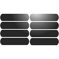10 Bandes Réfléchissantes 6x2cm - Adhésives Pour Casque, Vélo, Moto - Sécurité Nocturne