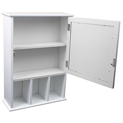 Spiegelschrank 56x40x15cm Hängeschrank Wandschrank für Bad und Flur - 2