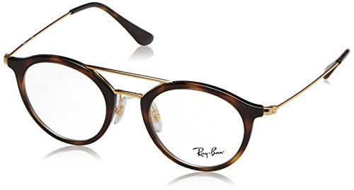 Preisvergleich Produktbild Ray-Ban Unisex-Erwachsene Brillengestelle 7097, Schwarz (Negro), 49