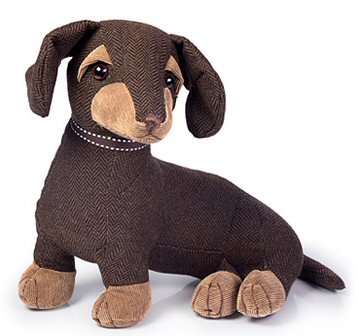 Dora Designs – Egbert der Dackel – Der Pedigree Collection – Türstopper