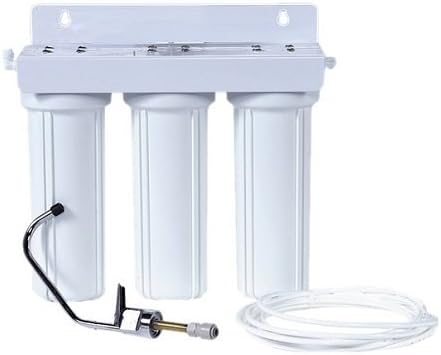 Isopure Water (UC-TPLKDF55) Triple Stage Under Counter Drinking Water Filter - Fluoride/Arsenic - Reduction - Carbon - Block - 5 - Micron by Isopure Water