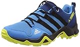Perfekte Traktion im Gelände adidas Unisex-Kinder Terrex Ax2r K Walkingschuhe Blau (Cyan/Core Black/Shock Yellow), 37 1/3 EU