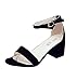 Produktbild ZEZKT-Schuhe Keilabsatz Hausschuhe, Frau Summer Hoch Absatz Plattform Wedges Sandalen Offene Damenschuhe Schuh Freizeitschuhe Bequem Sommerschuh Strandschuhe Zehentrenner (35, Schwarz)