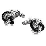 ❣Paket: 1 paar Manschettenknöpfe; Größe: 1.3X1.3CM; Gewicht: 11G