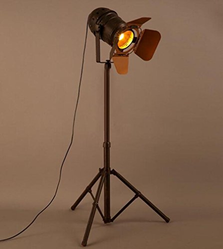 Preisvergleich Produktbild Stehlampe Retro-Industrie-Stil Creative Eisen Stativ Stehleuchte Wohnzimmer Schlafzimmer Büro Aisle Hotel Club Galerie Leselampe