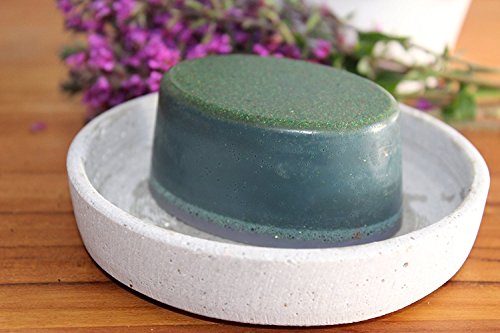 Unitedcovers Set Silikonformen für perfekt geformte ovale Seifen und 100% Handmade Seifen – 11 Formen – 1 Seifenform mit 8 ovalen Hohlräumen und 10 Stück 100% Handmade - 8