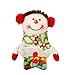 Produktbild Malloom® Weihnachten Süßigkeiten Jar Lagerung Flasche Freunde Kind Kind Flanell süße Geschenke Schneemann (E)