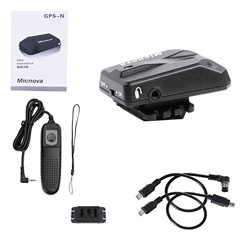 Micnova GPS-N Plus Geotag GPS & N1 / N3-Kabel für Nikon D3 D3S D3X D4 D750 D700 D300 D300S D2X D2XS D2HS D200 D5000 D5100 D5200 D5300 D3100 D3200 D3300 D7100 D7000 D90 D800 D810 DSLR Kameras - 7