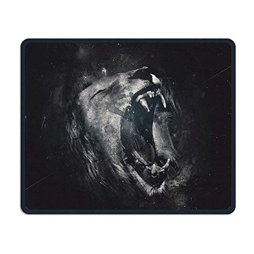 Preisvergleich Produktbild Dark Lion Comfortable Rectangle Rubber Base Mousepad Gaming Mouse Pad