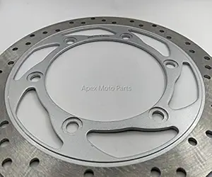 Apex Moto Parts Disc Brake Plate compatible with Bajaj Pulsar 180 / Pulsar 220 (Front)